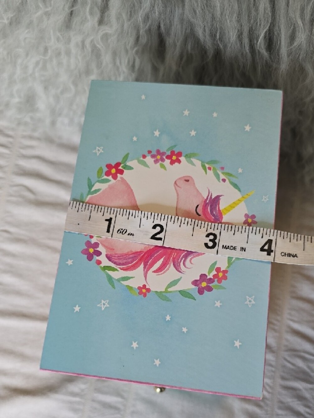 'One of a Kind' Unicorn Jewelry Box - Pastel Blue & Pink - Picture 15 of 15